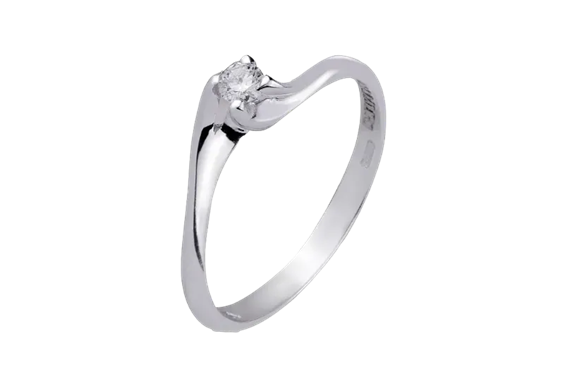 Anello Namuri Donna Basic in Oro bianco Diamante 0.02 Ct SB2525-02 - SB2525-02